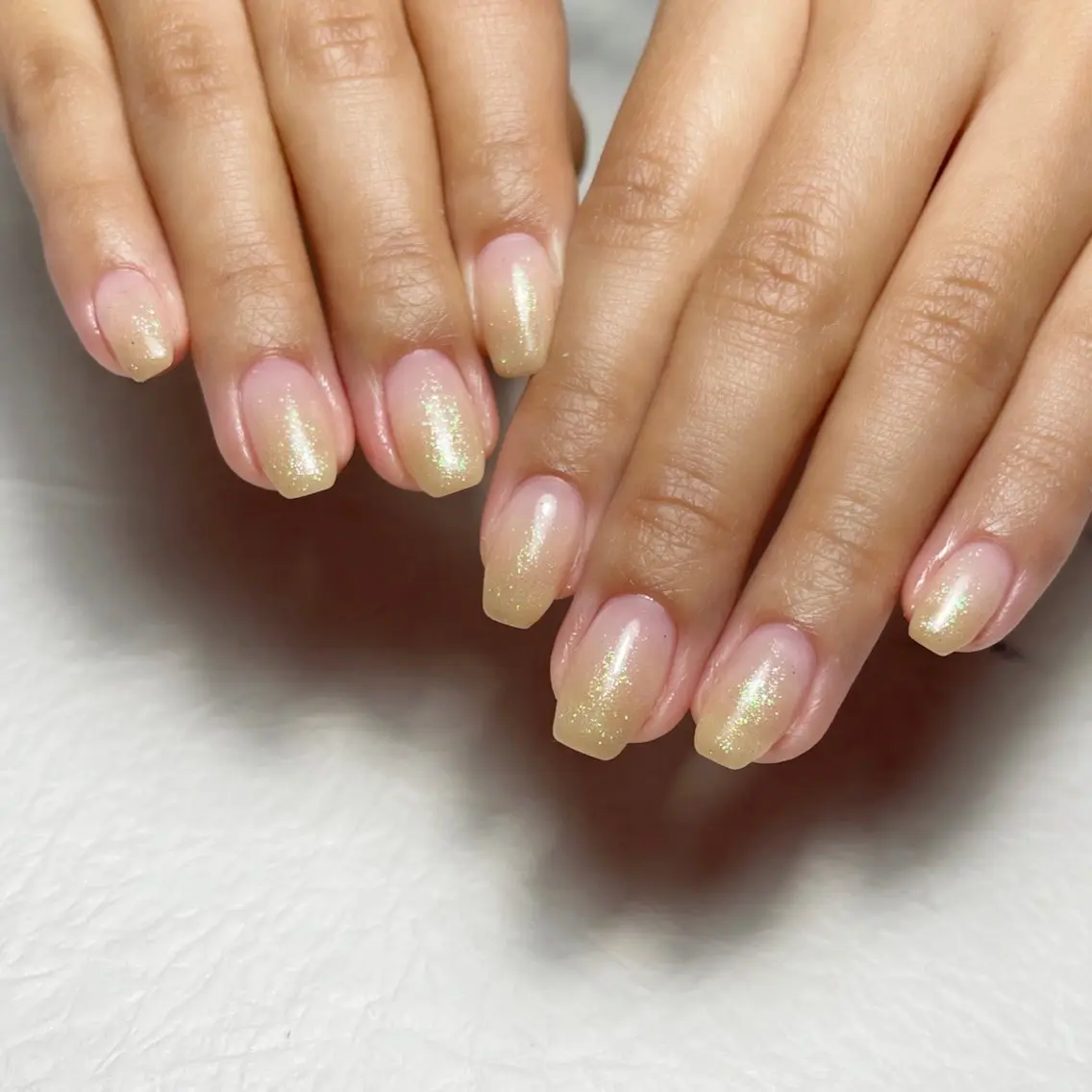 ネイル アートネイル フットネイル ジェルネイル グラデーション キラキラネイル Y nail なんば堀江店のネイルデザイン