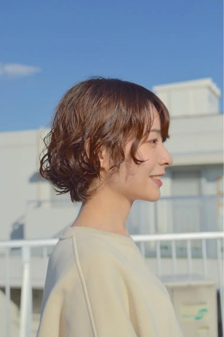 クセ毛をいかしたヘアカット(スタイルは要相談)写真撮影もさせて頂きます！の写真