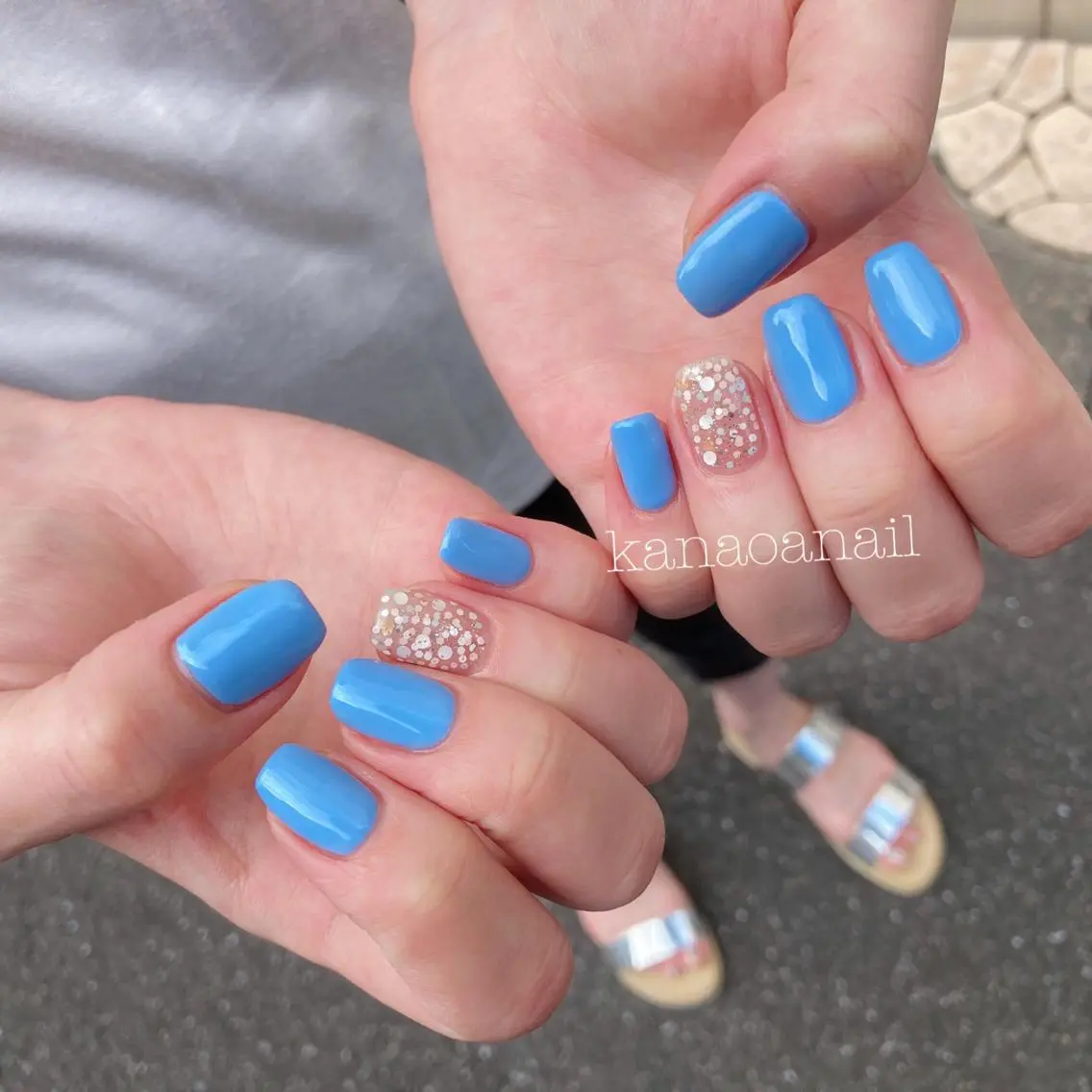 ネイル 地爪育成💅 kanaoanailのネイルデザイン