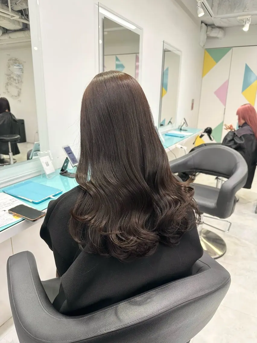 ロング カラー ヘアアレンジ メンズ カット ヘアカラー トリートメント ヘッドスパ ヘアセット 🌈トレンドヘア 🌈WATARU🌈のヘアスタイル