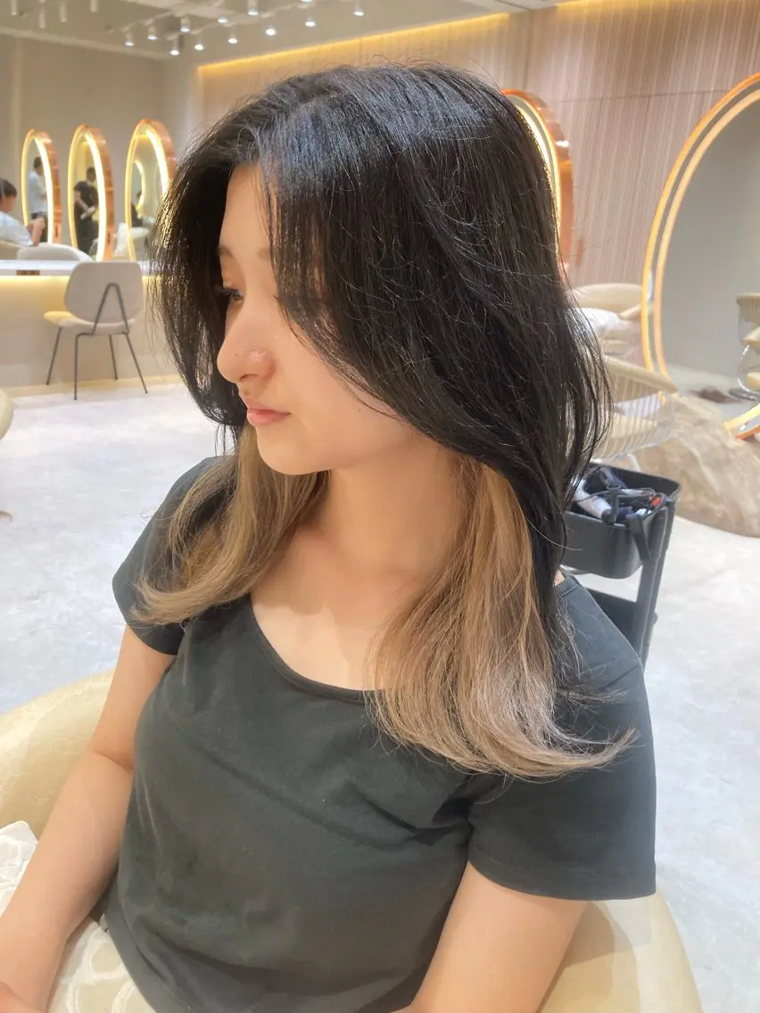 ロング ヘアカラー トリートメント 🩵縮毛矯正・ボブ 岩原朋也🩵のヘアスタイル