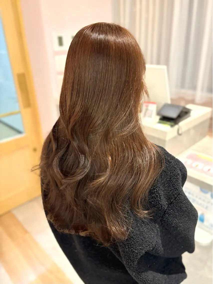 ロング カラー ベージュカラー ヘアカラー merc.谷本 澪のヘアスタイル