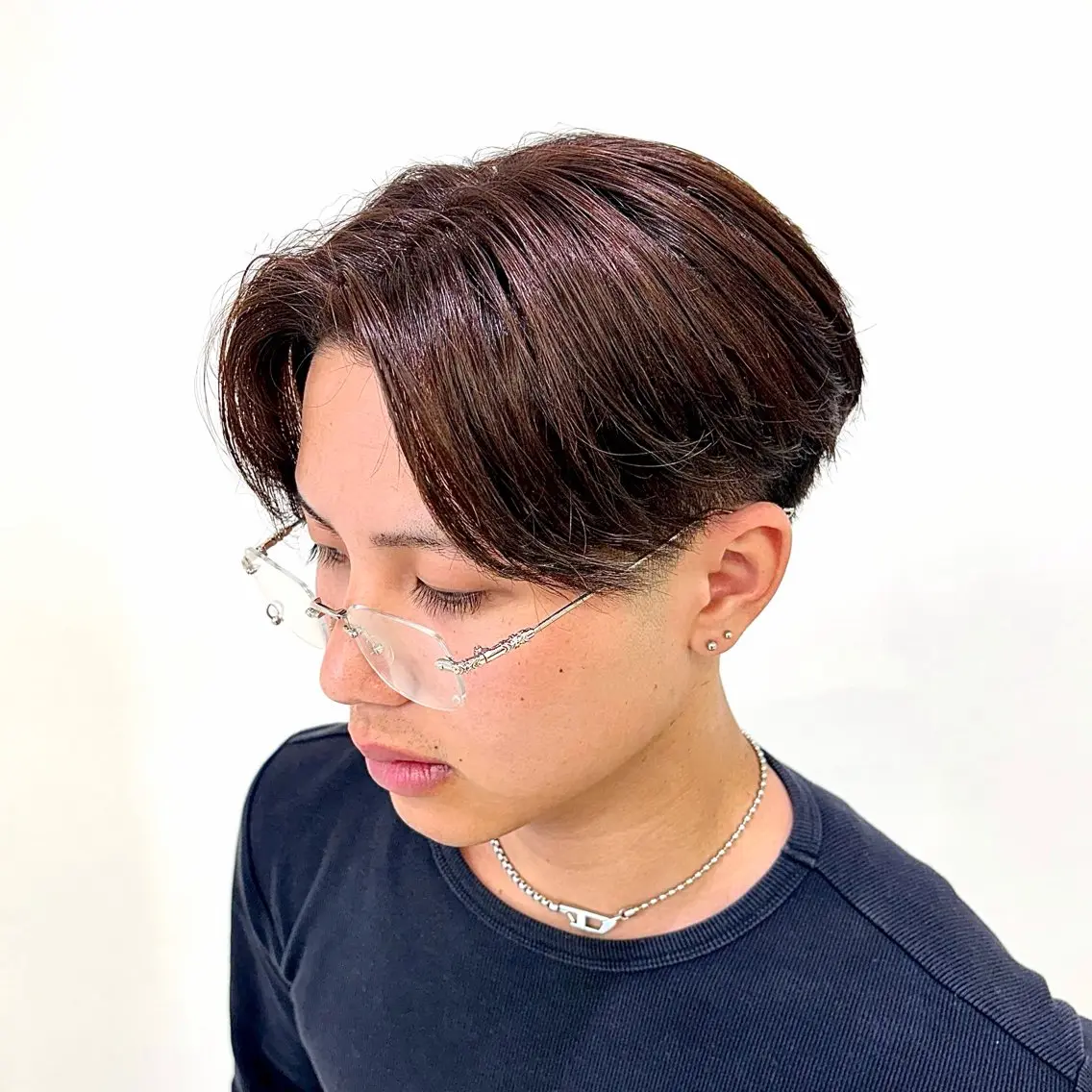 【今話題の曲がる縮毛矯正】メンズカット＋曲がる縮毛矯正（シャンプー込み）の写真