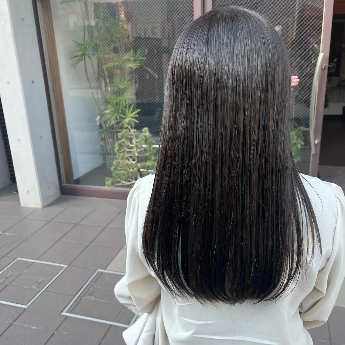 セミロング トリートメント カット ヘアカラー トリートメント Glanz hair 坂牛匠のヘアスタイル