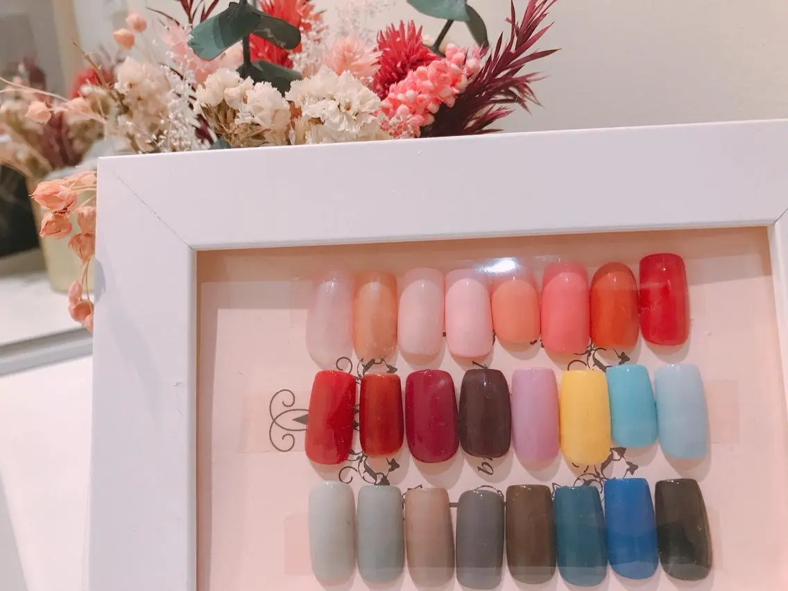 初回限定フットワンカラージェルネイル👣💅ウォーターケア付きの写真