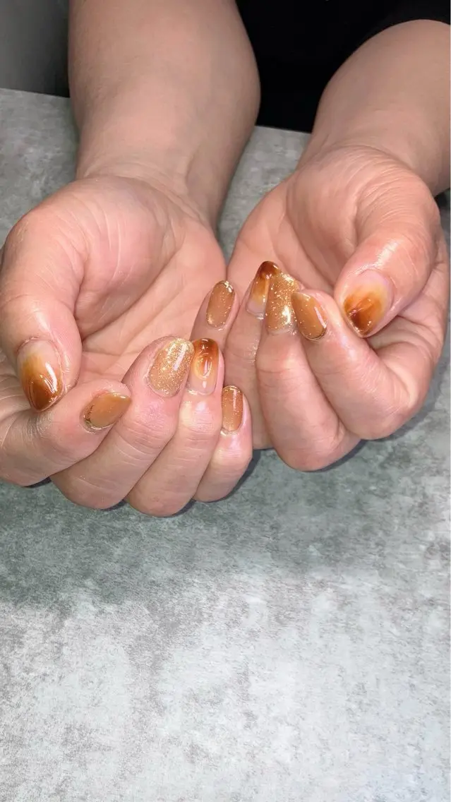 ネイル ハンドネイル ハンドケア shino🌟 痛ネイルのネイルデザイン