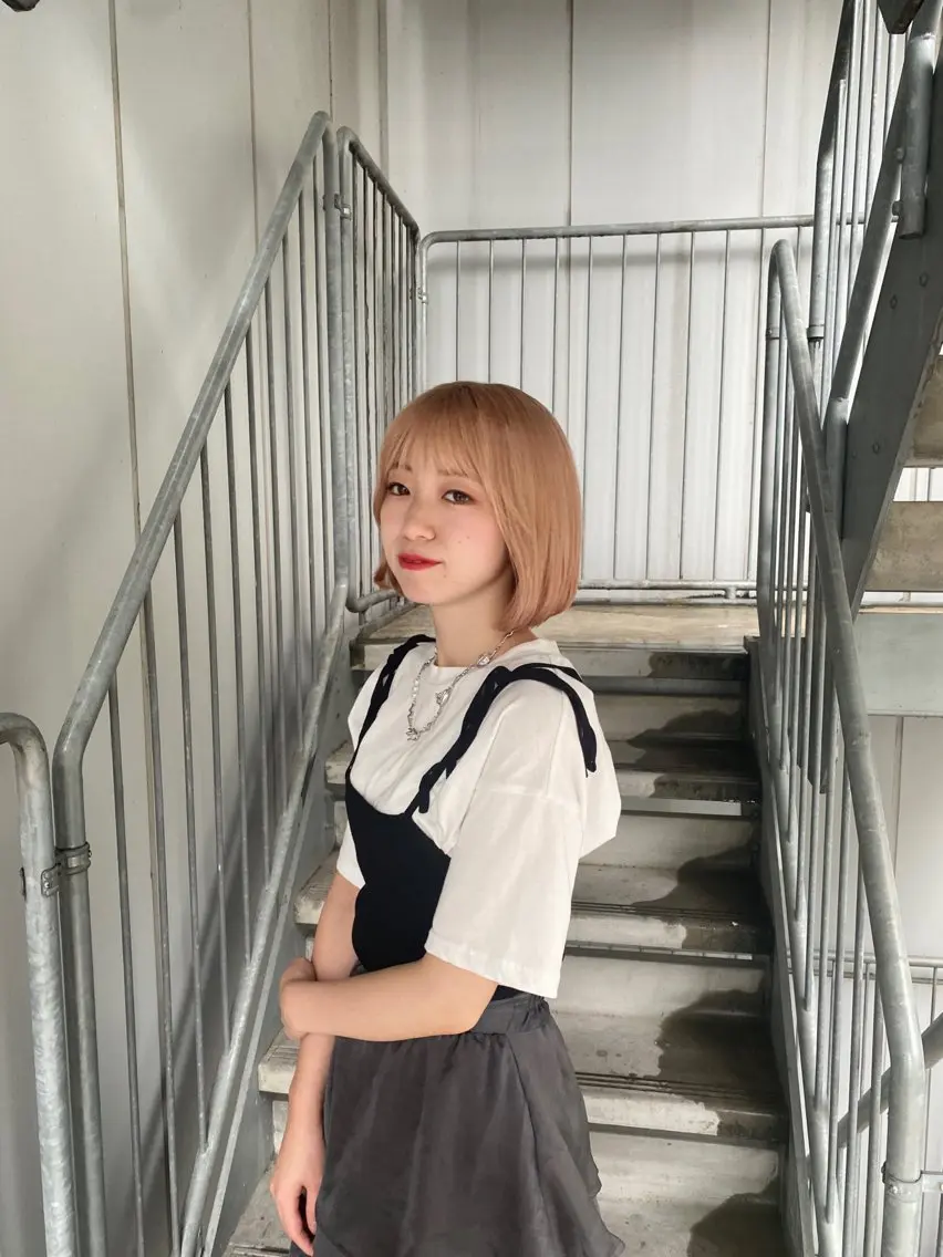 ショート カラー カット ヘアカラー トリートメント mai / linoah˚✧のヘアスタイル