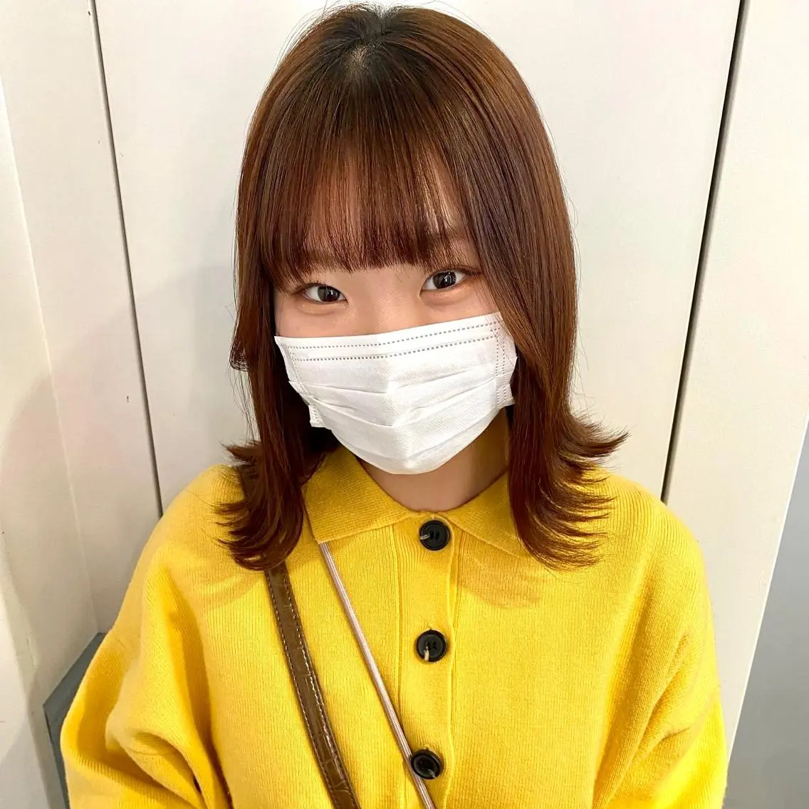 ショート 外ハネヘア 縮毛矯正 カット ヘアカラー トリートメント GINZARay2 風本朱里🐥のヘアスタイル