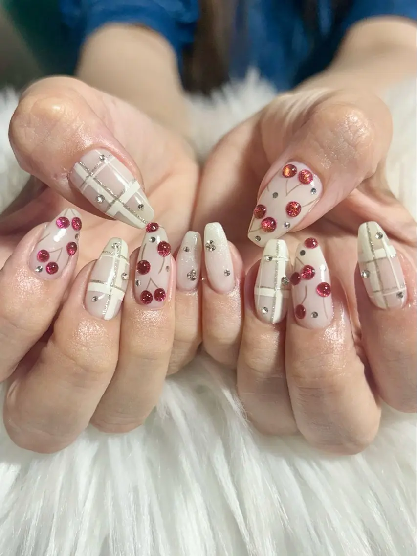 ネイル マグネットネイル ハンドネイル haac nailsのネイルデザイン