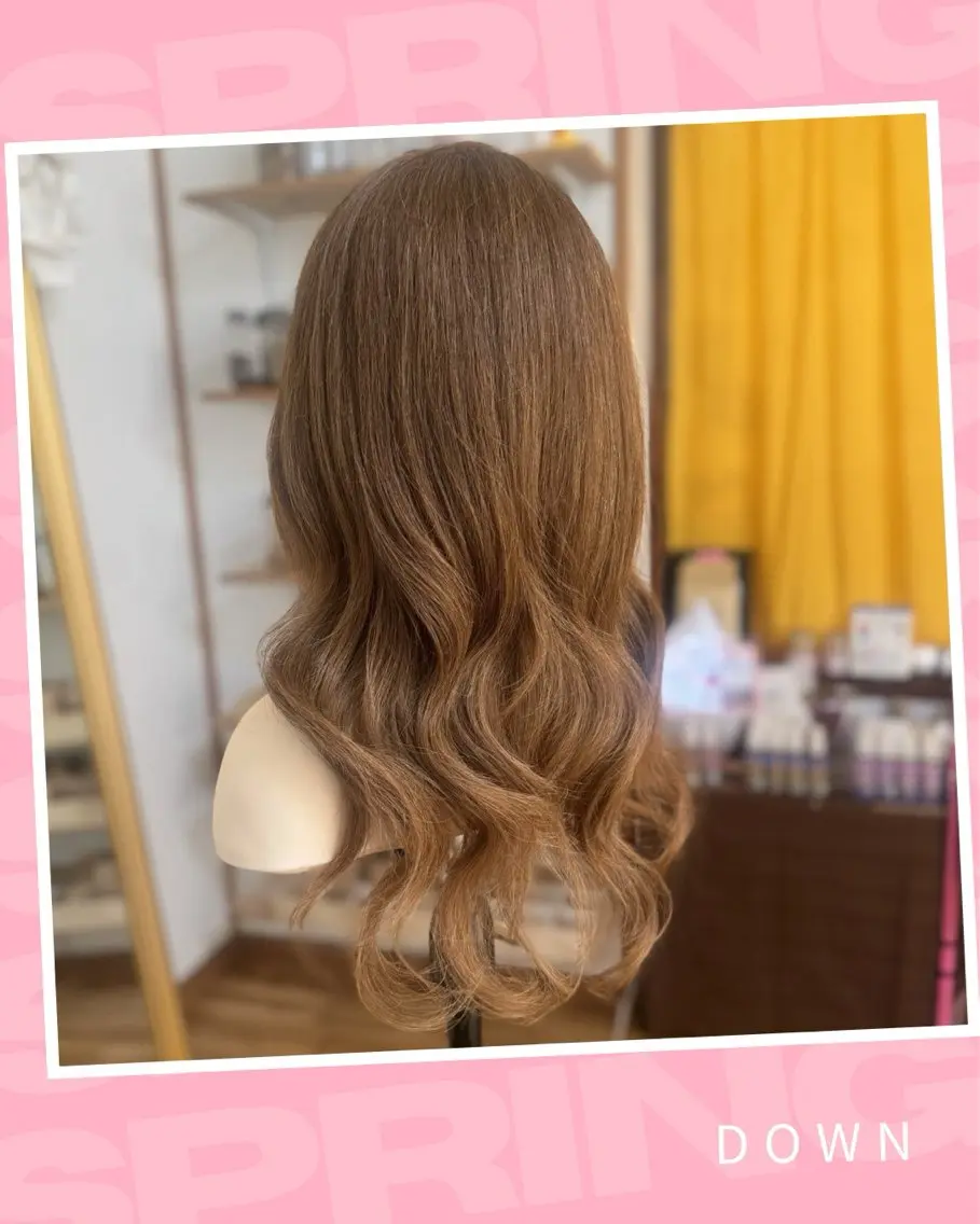 ロング ヘアアレンジ ヨシンモリ 韓国風ヘア Yamauchi natsumiのヘアスタイル