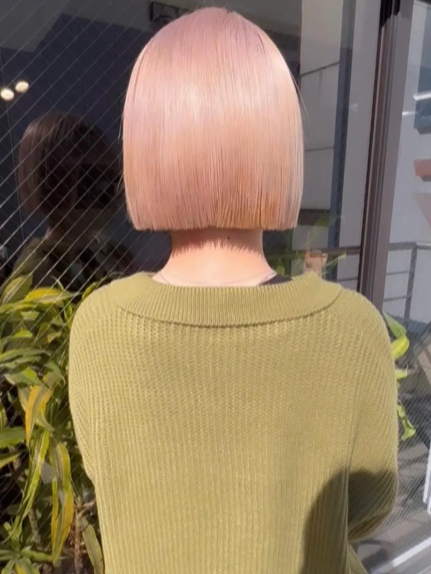 ショート ⭐️心斎橋カラーモデ ル⭐️SOUのヘアスタイル