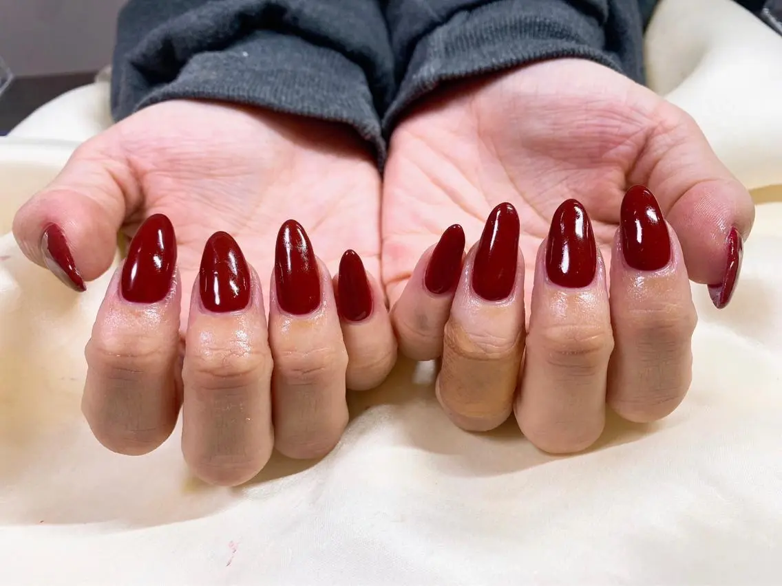 ネイル オーロラネイル フラワーネイル フットネイル フレンチネイル ジェルネイル ハンドネイル mogunail &blowのネイルデザイン