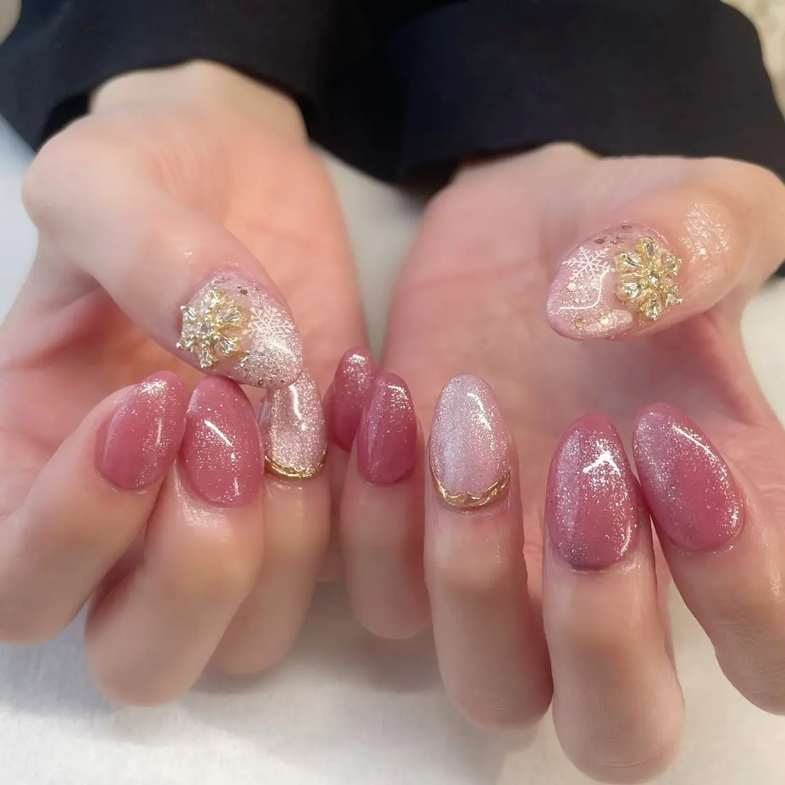 ネイル ハンドネイル 💎🐰 saki. m 🐰💎のネイルデザイン