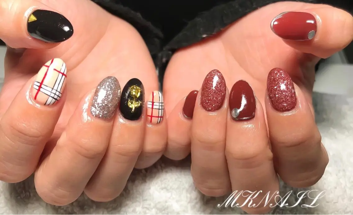 ネイル ハンドネイル MK NAILのネイルデザイン
