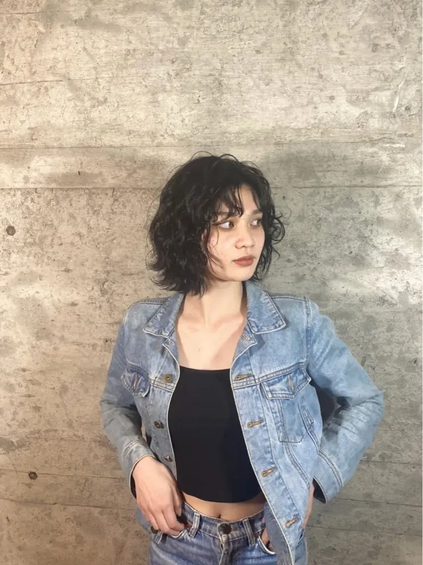 カラー かがやしづ ⭐️カラーモデルのヘアスタイル