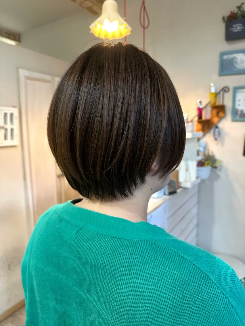 【レディースモデル】カットのみ💇‍♀️(切り上がりがショート)の写真