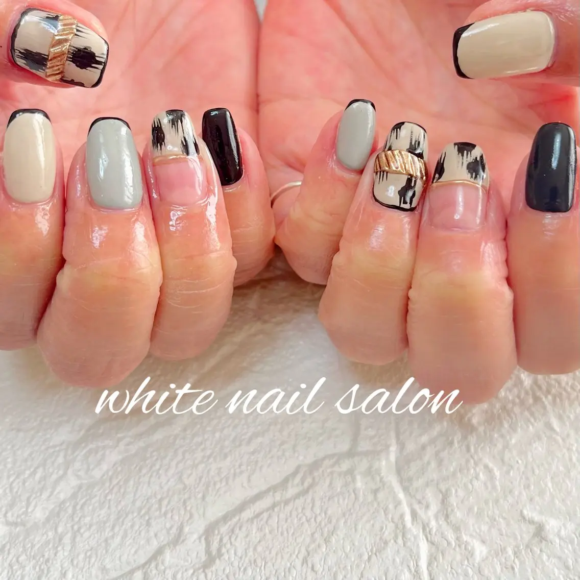 ネイル ラメ(グリッター) white nail salonのネイルデザイン