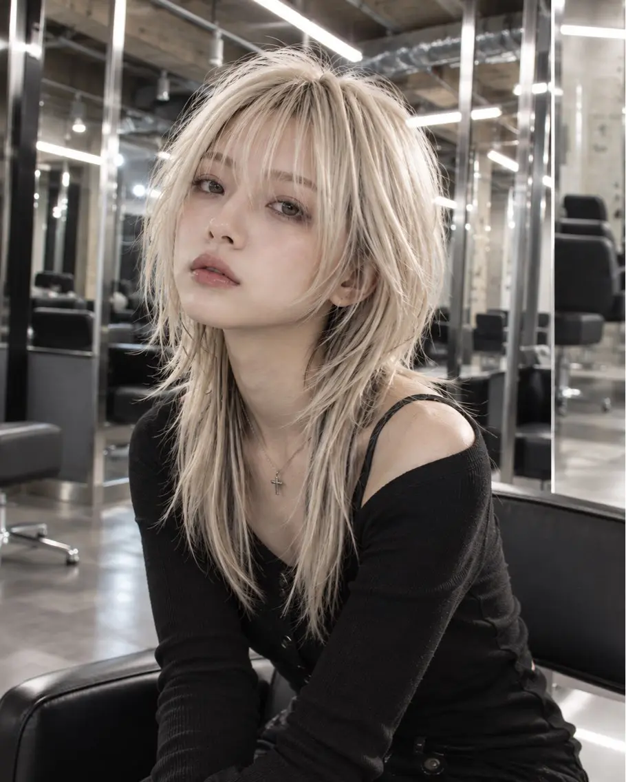 セミロング カラー NENE/GARTE 代官山/渋谷のヘアスタイル