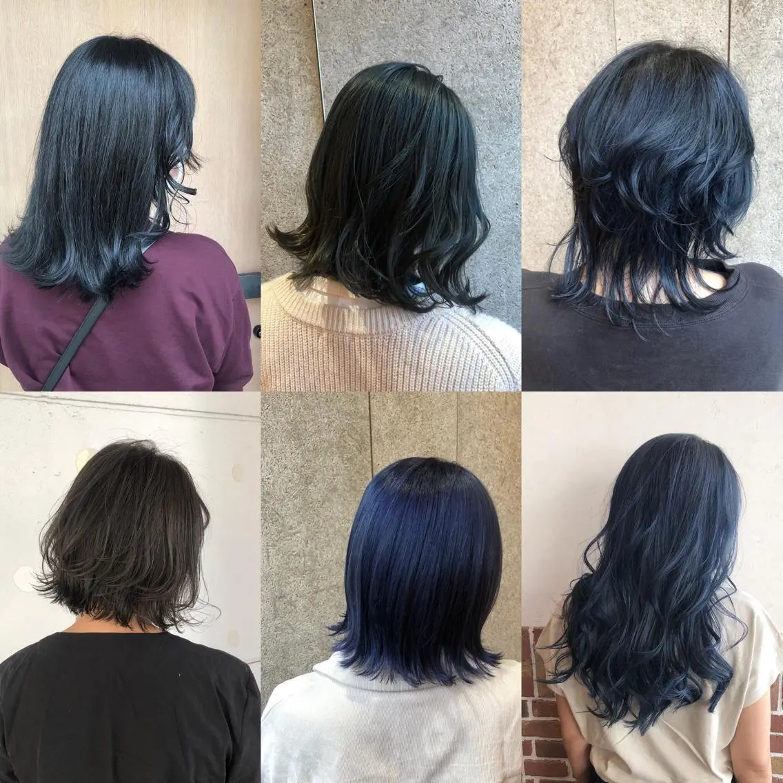 ミディアム カラー カット ヘアカラー トリートメント 植田 彩のヘアスタイル