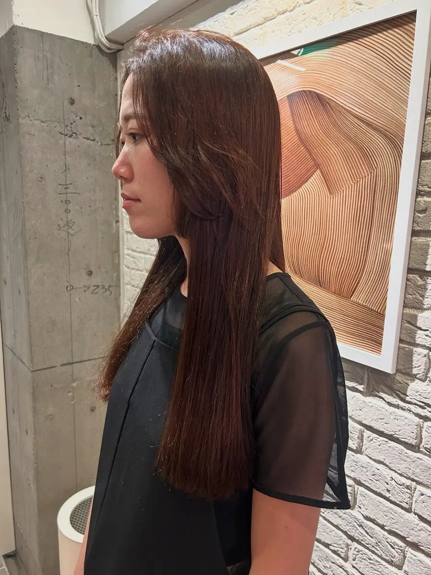 ロング カラー 透明感似合わせカラー 🍀あかり🍀のヘアスタイル