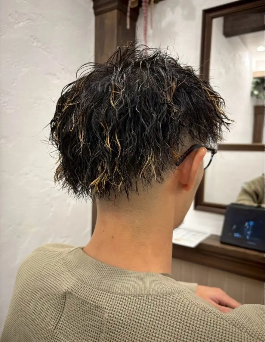 【期間限定】✨メンズカット➕パーマ#ツイスパor#波巻き🧑🏼🦱🌀の写真