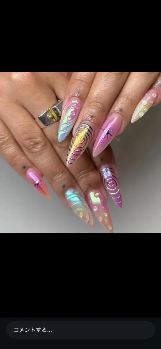 ネイル チークネイル 桜ネイル 長さ出し フットネイル ジェルネイル ハンドネイル XIINH NAIL SALONのネイルデザイン