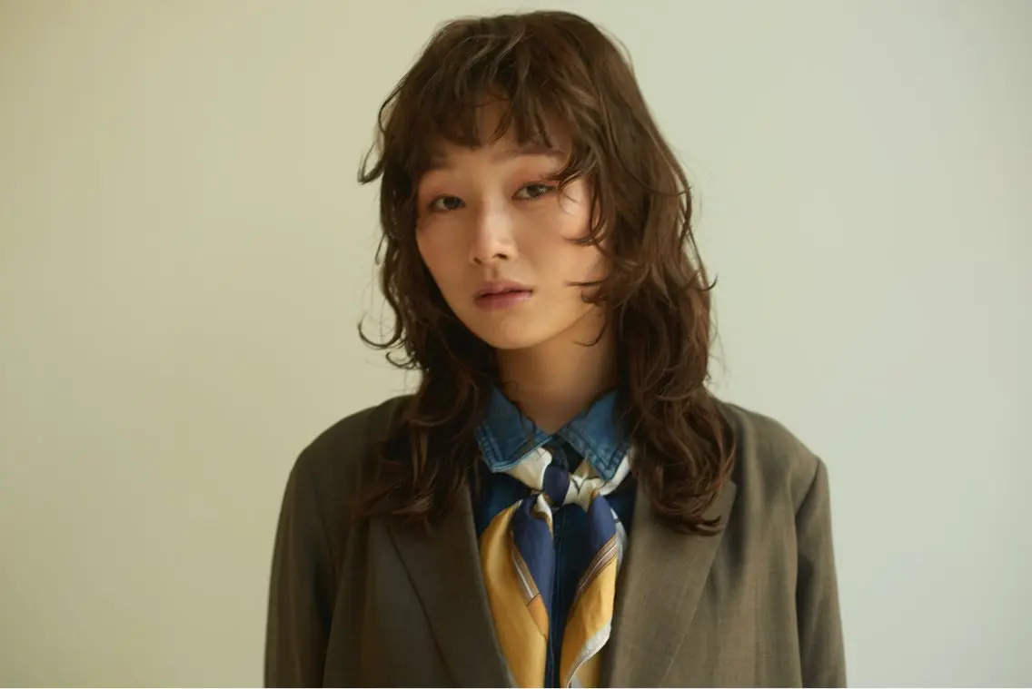 ロング カラー カット ヘアカラー トリートメント 野田 カレンのヘアスタイル