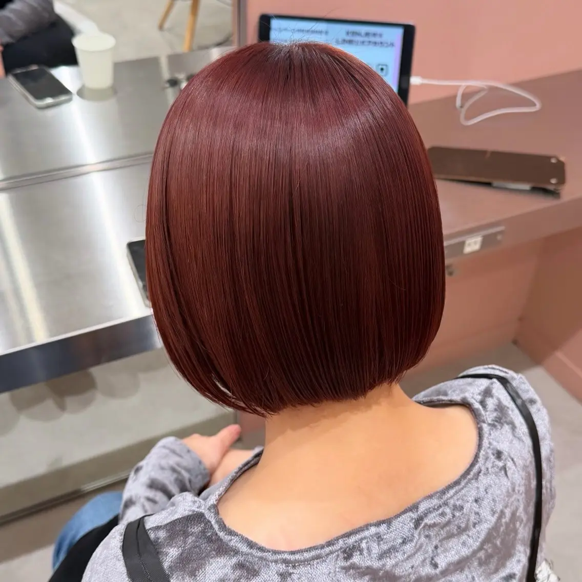 ショート 🇰🇷韓国ワンホン カラー🎀✨️AYUのヘアスタイル