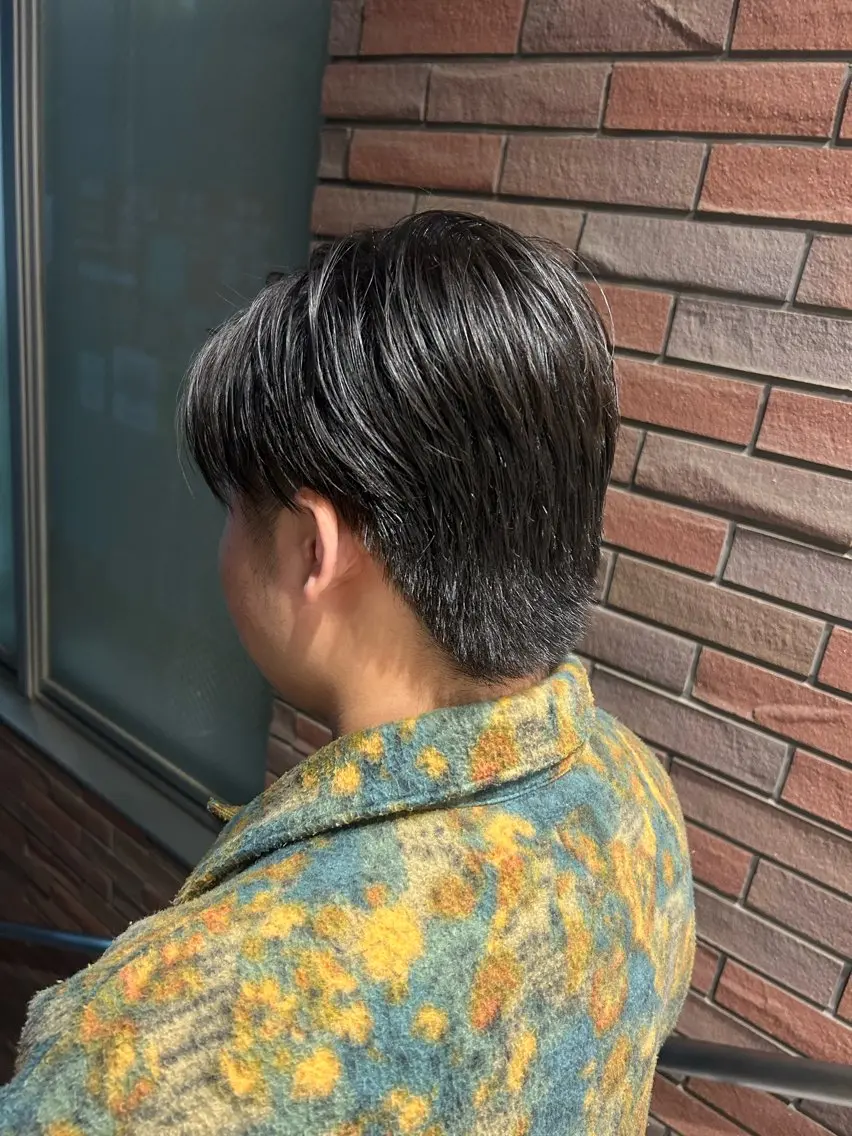 メンズ ツーブロック 刈り上げ カット 隈園 菜々美のヘアスタイル