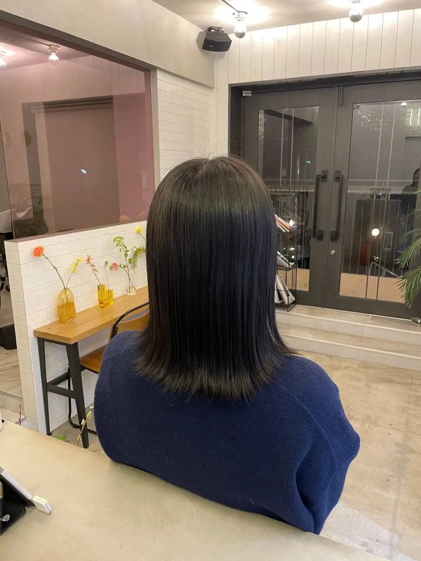 ミディアム カラー ヘアカラー イシヅキアイカ🐱 カラーモデル募集中のヘアスタイル