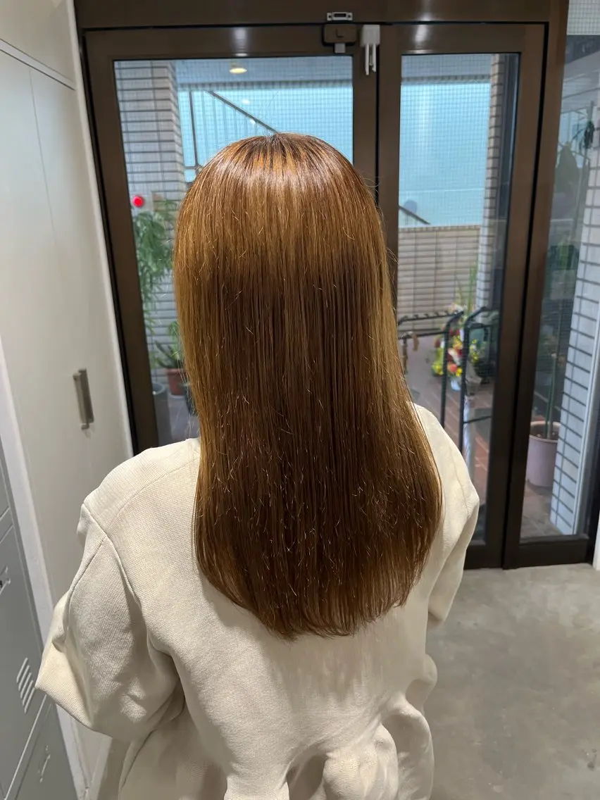 セミロング WARP/ ミユのヘアスタイル