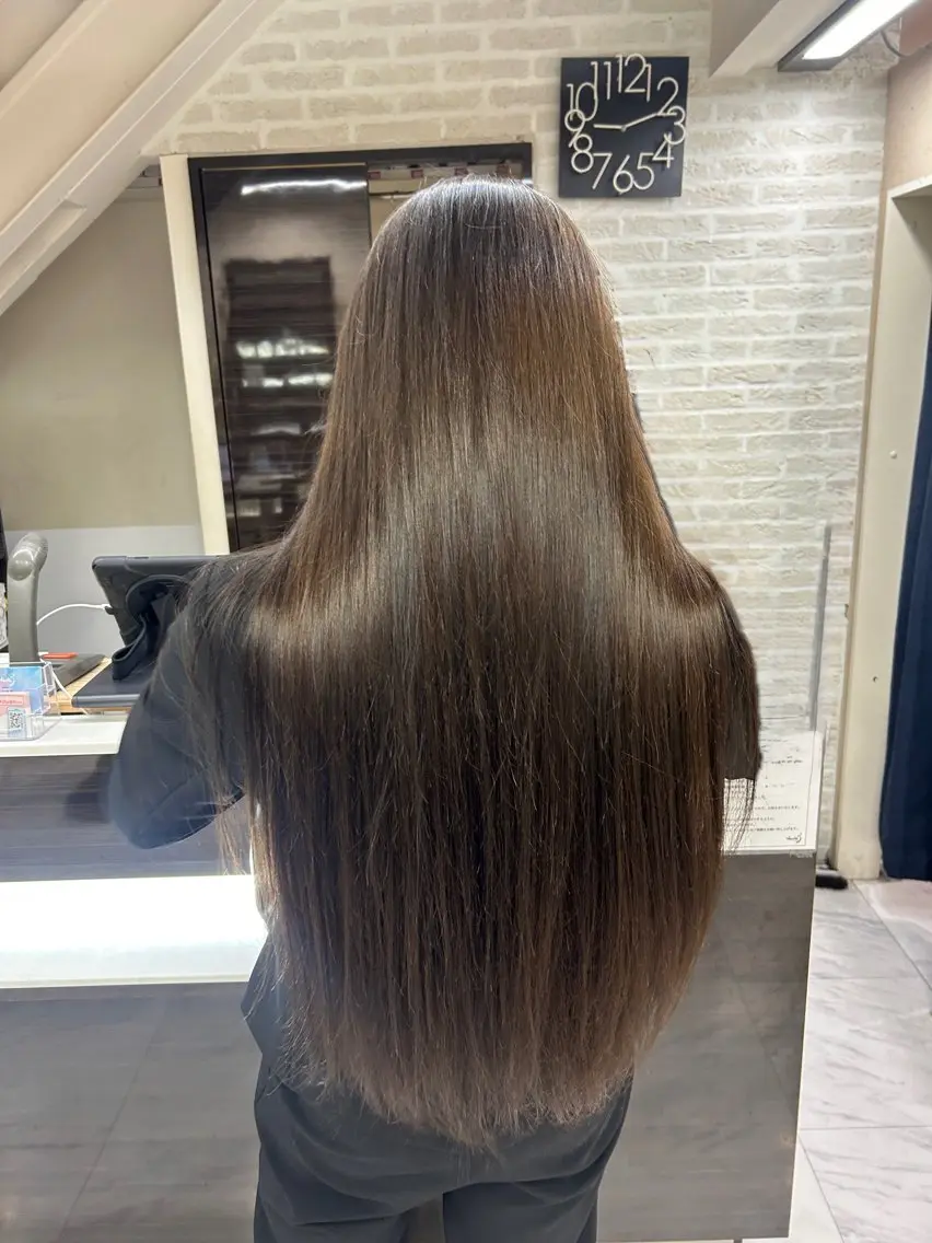 ロング カラー ヘアカラー 渡部 子龍のヘアスタイル