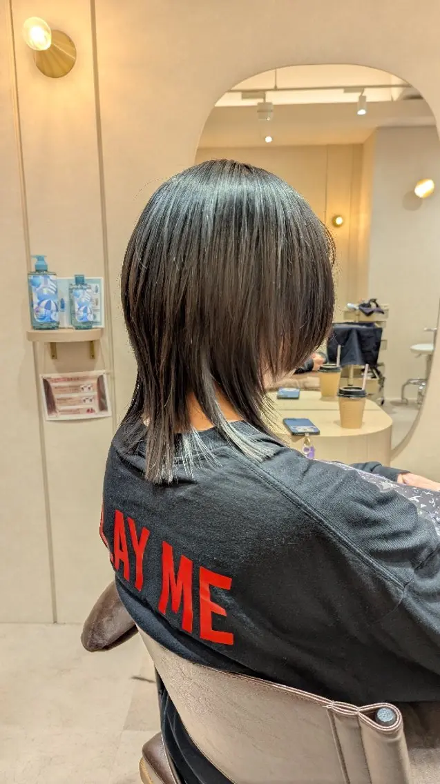 ミディアム カラー いずみ こずえのヘアスタイル
