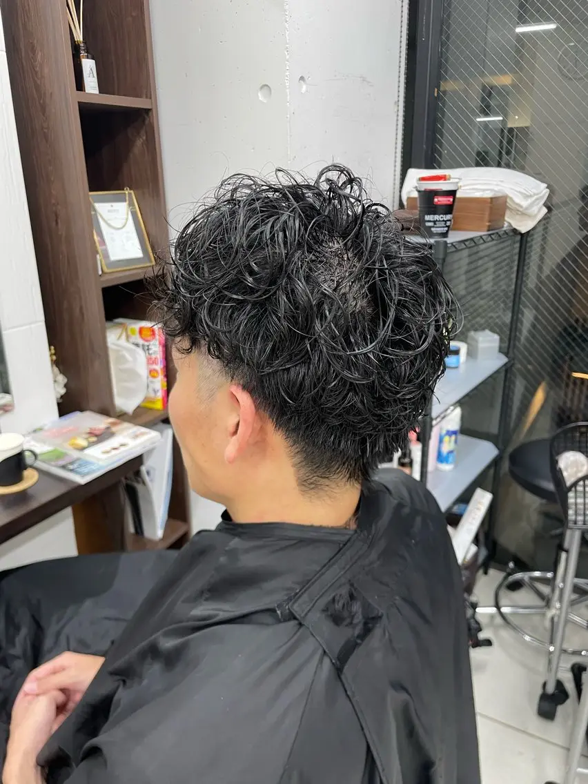 【メンズ限定】カット＋カラー＋パーマ＋クイックトリートメントの写真