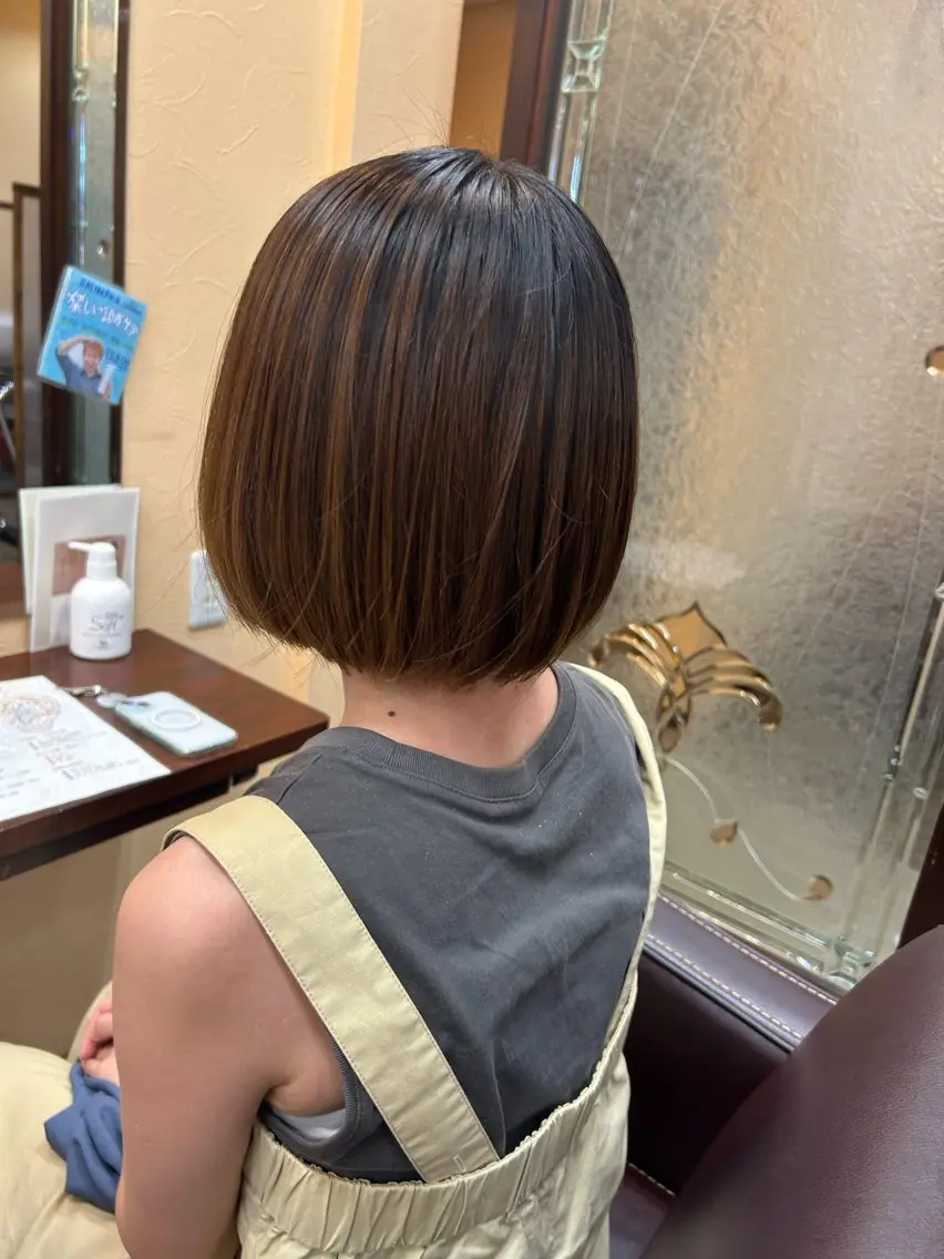 【ミディアムスタイル】カットモデル🍅無料‼︎の写真