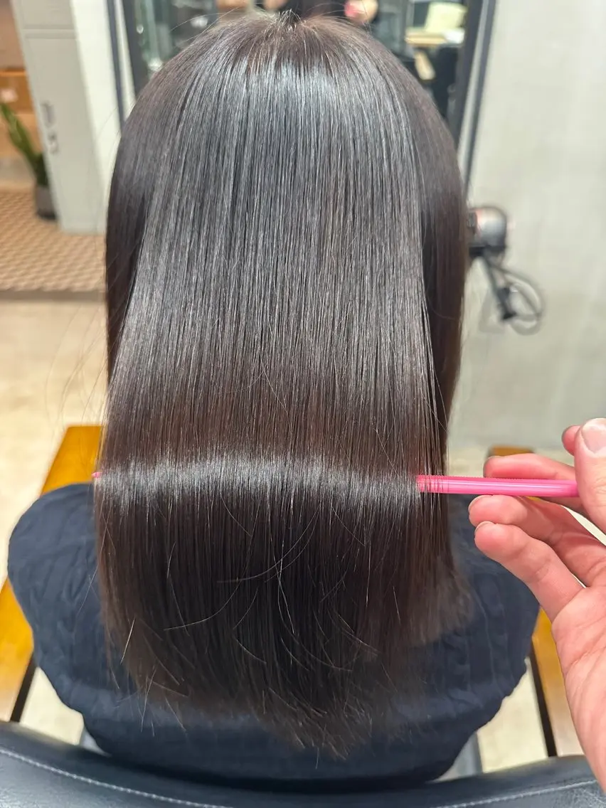 ミディアム カラー ブラウンカラー ヘアカラー 巽 滉太のヘアスタイル
