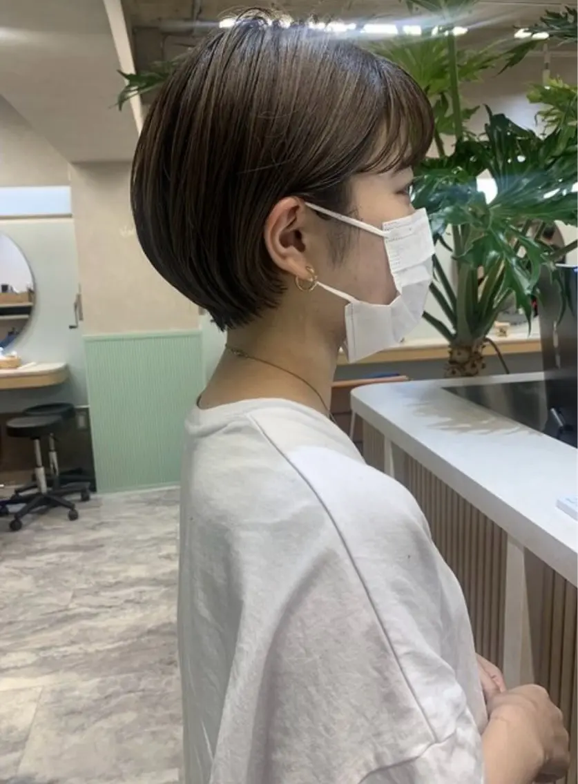 ショート ショートヘア ひかり HAZELのヘアスタイル