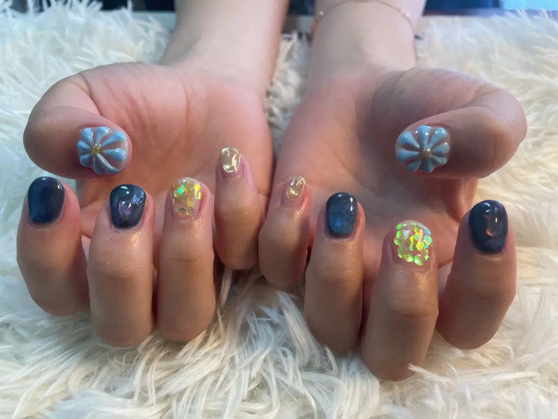 定額ネイル🙂‍↕️💞の写真