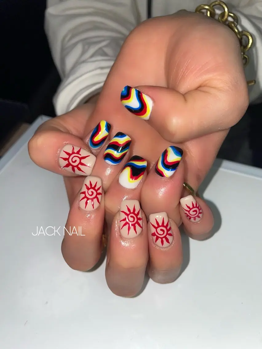 ネイル ハンドネイル JACK NAIL 💜Ayakaのネイルデザイン