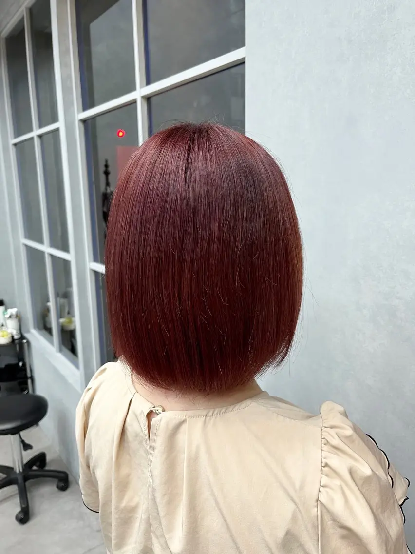 ショート カット ヘアカラー 🦩レイヤー|透明感 カラー🦩makoのヘアスタイル