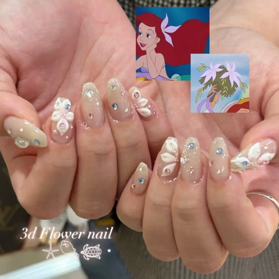 ネイル マグネットネイル 夏ネイル ハンドネイル Bianca 栄店 Sanoのマツエク・マツパデザイン