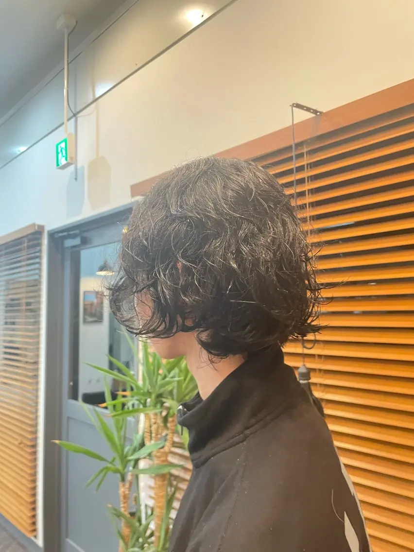 メンズ カット 鮎川 竜汰のヘアスタイル