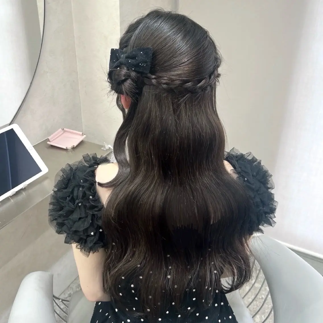 ロング ヘアセット 💘Rei💘透明感 艶カラー/新宿のヘアスタイル
