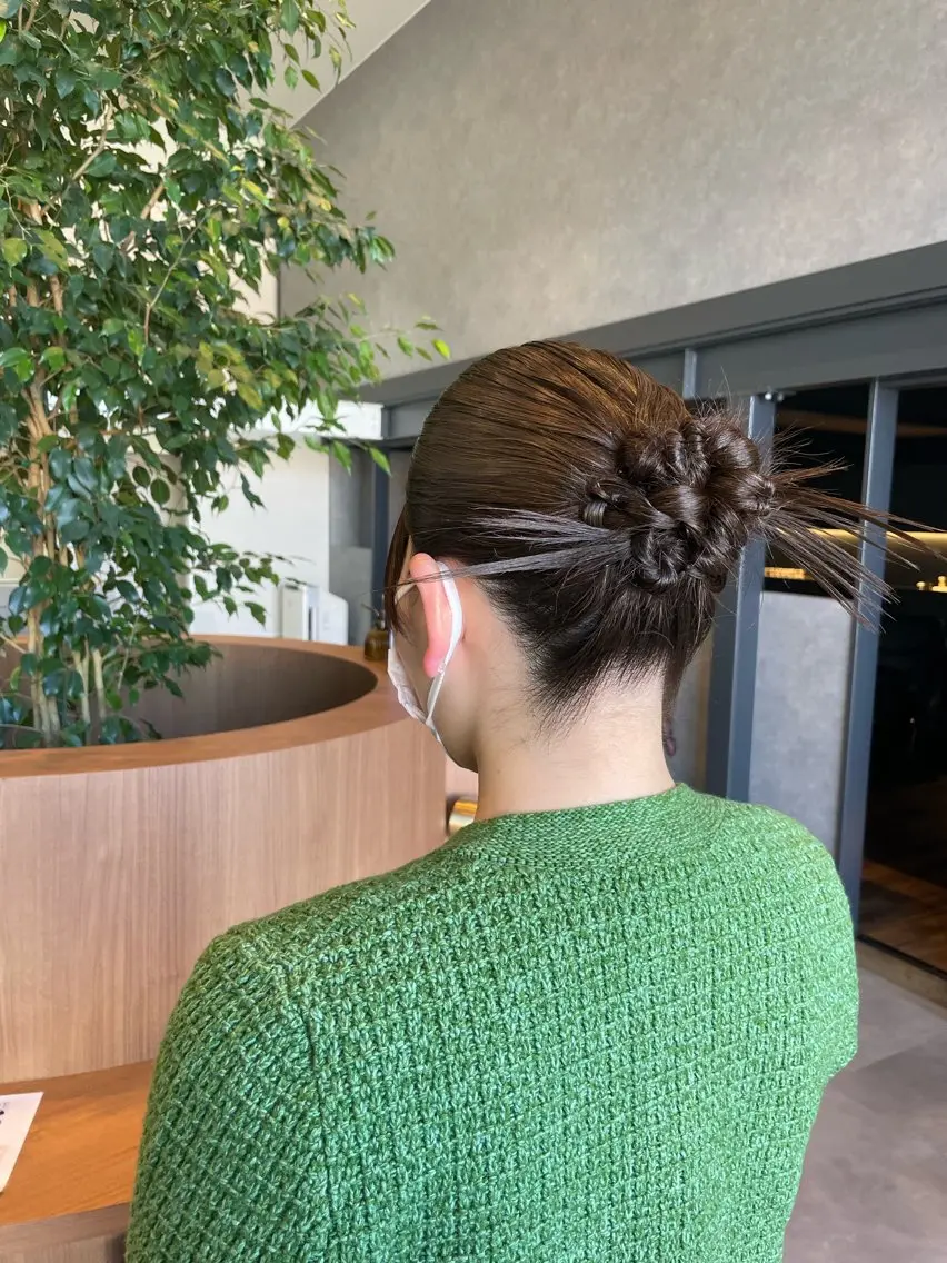 ヘアセット🩰の写真