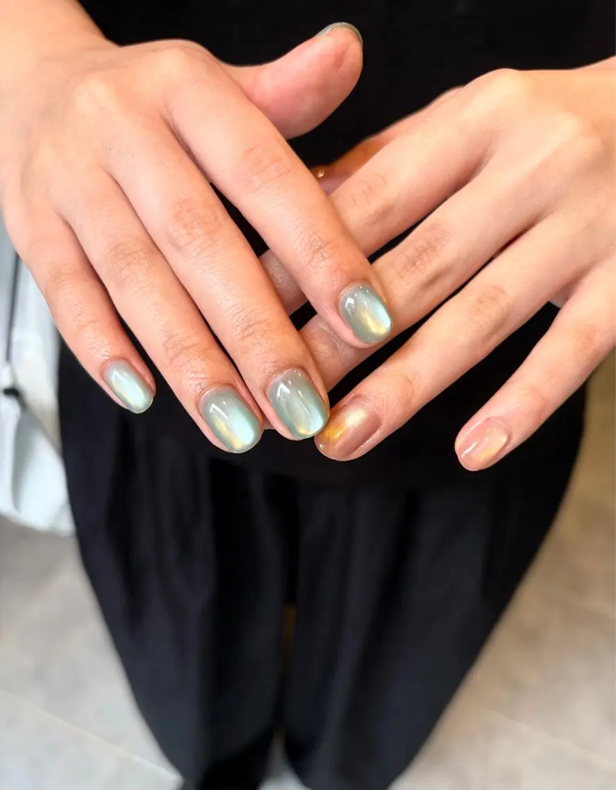 ネイル 氷ネイル・うるうるネイル nailworks mのネイルデザイン