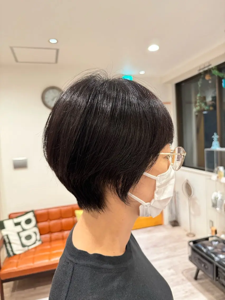 ショート ショートヘア 赤間 飛鳥のヘアスタイル