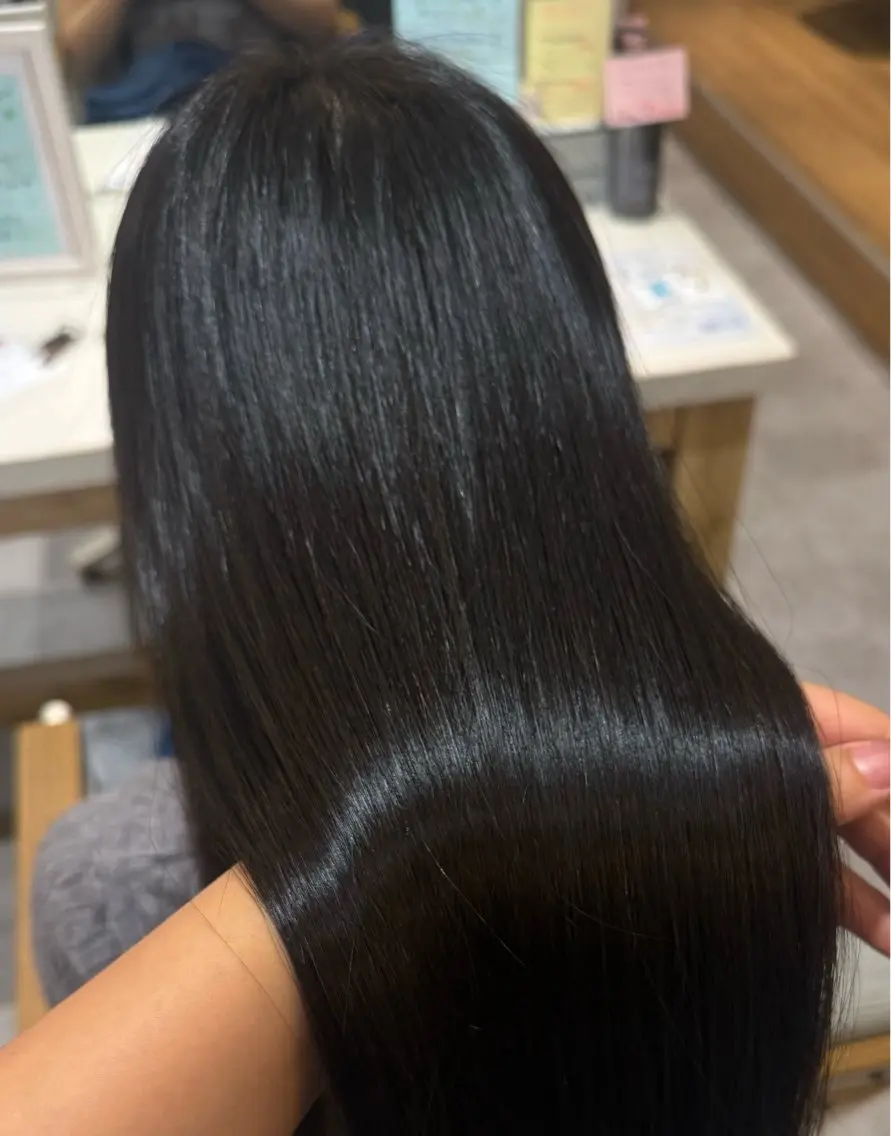 縮毛矯正のみ※ブリーチ毛不可の写真