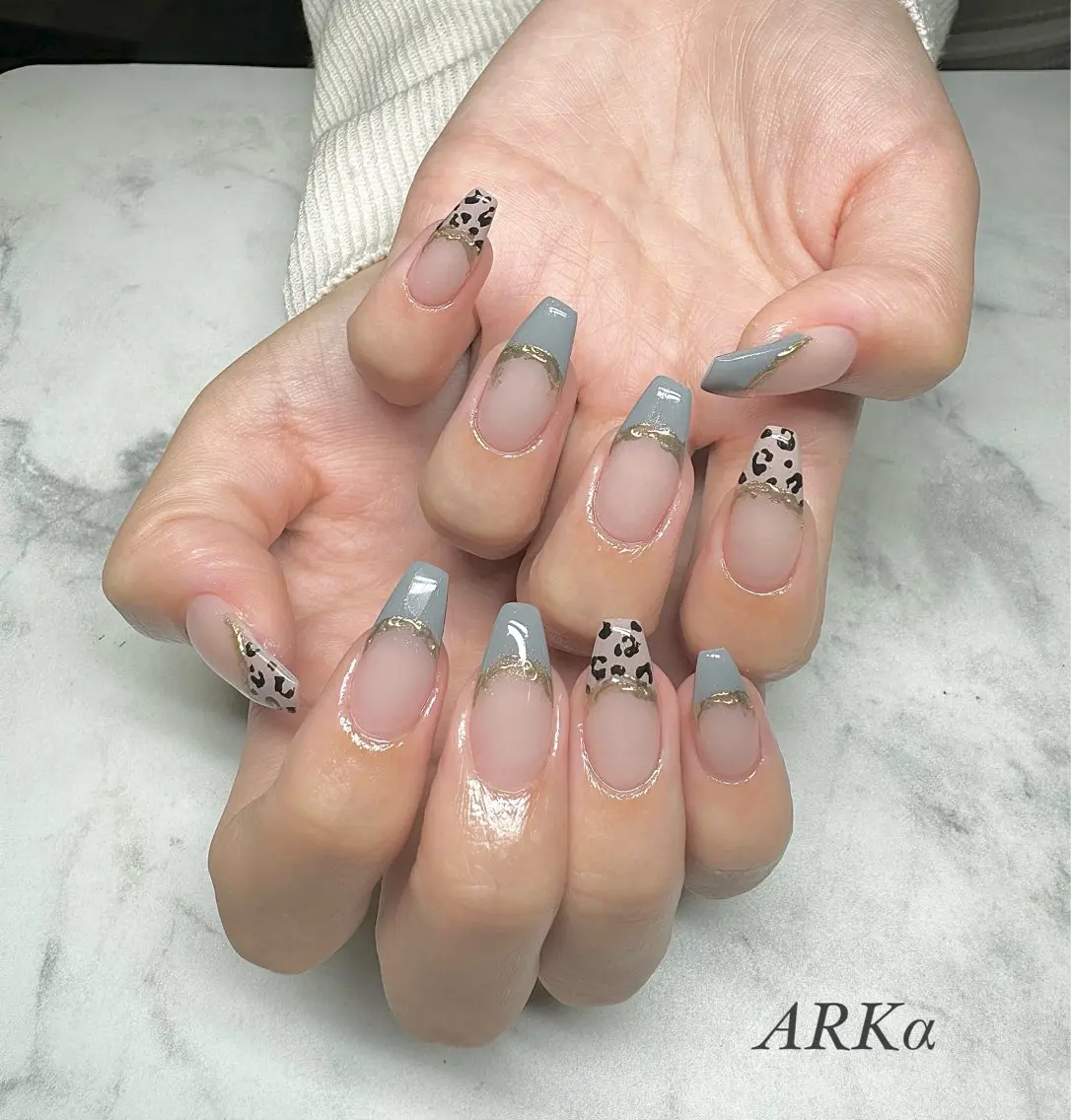 ネイル ミラーネイル ハンドネイル Nailsalon ARKαのネイルデザイン