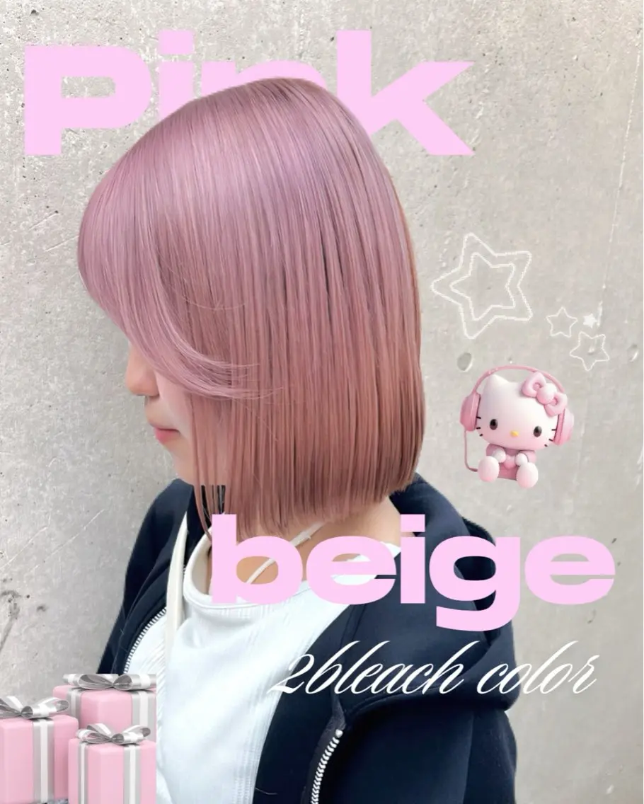 ショート カラー カット ヘアカラー トリートメント ᴋᴀɴᴀ 🎀のマツエク・マツパデザイン