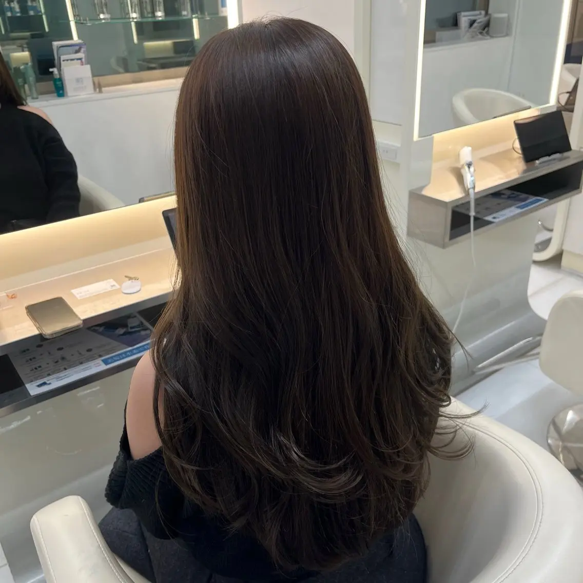 ロング レイヤーカット 涼音 🫧前髪お助け美容師のヘアスタイル
